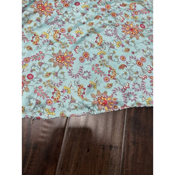 Winlar Womens Floral Caftan One Size Fits Most Polyester Lightweight Boho Roper - Picture 8 of 10